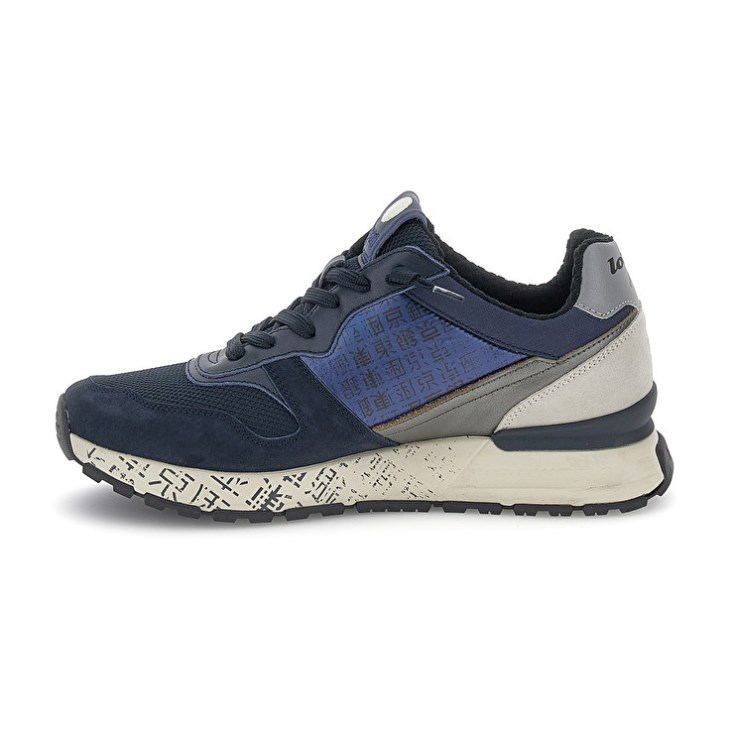 Zapatillas Lotto Tokyo Ginza PRT Hombre Azul Marino Azules | YI808450V8