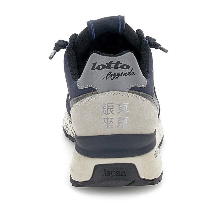 Zapatillas Lotto Tokyo Ginza PRT Hombre Azul Marino Azules | YI808450V8