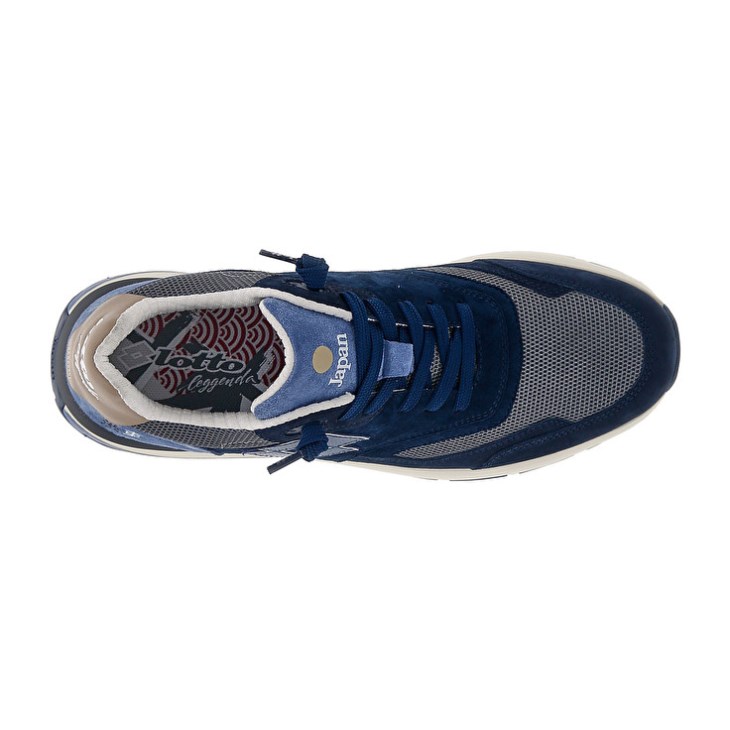Zapatillas Lotto Tokyo Ginza Pure Hombre Azul Marino Azules | AF411881P5