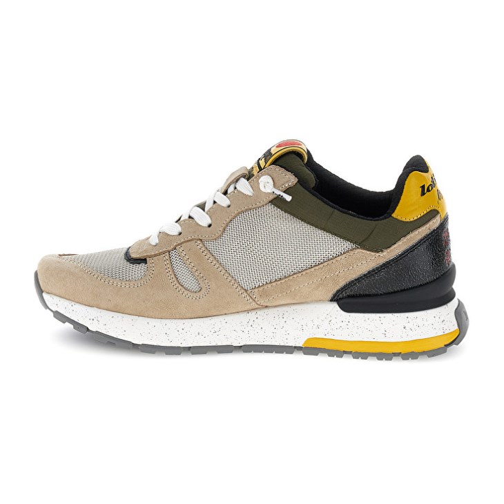 Zapatillas Lotto Tokyo Shibuya Hombre Beige Verde Oliva | UO119781C0