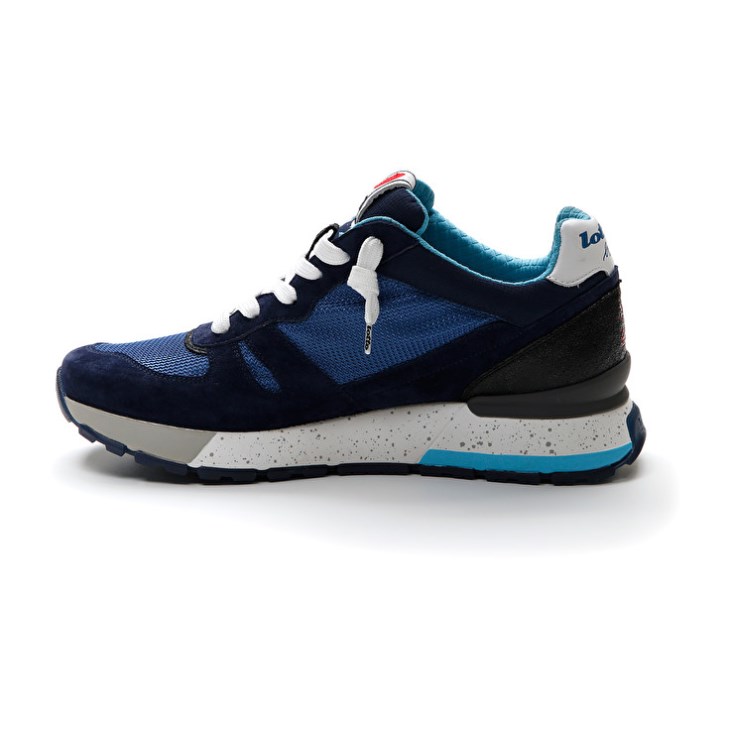 Zapatillas Lotto Tokyo Shibuya NET Hombre Azules Negras Azules | ML008720W9