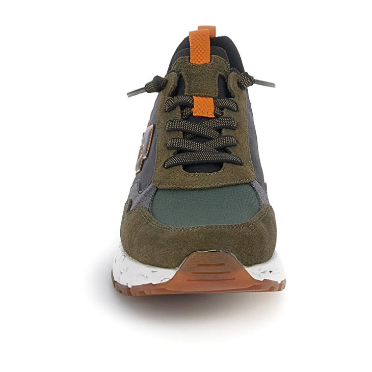 Zapatillas Lotto Tokyo Shibuya Tie Dye Hombre Verde Oliva Oscuro Negras Verde | KJ653805Z1