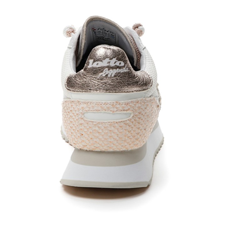 Zapatillas Lotto Tokyo Wedge II Fish W Mujer Blancas | LD076387L6