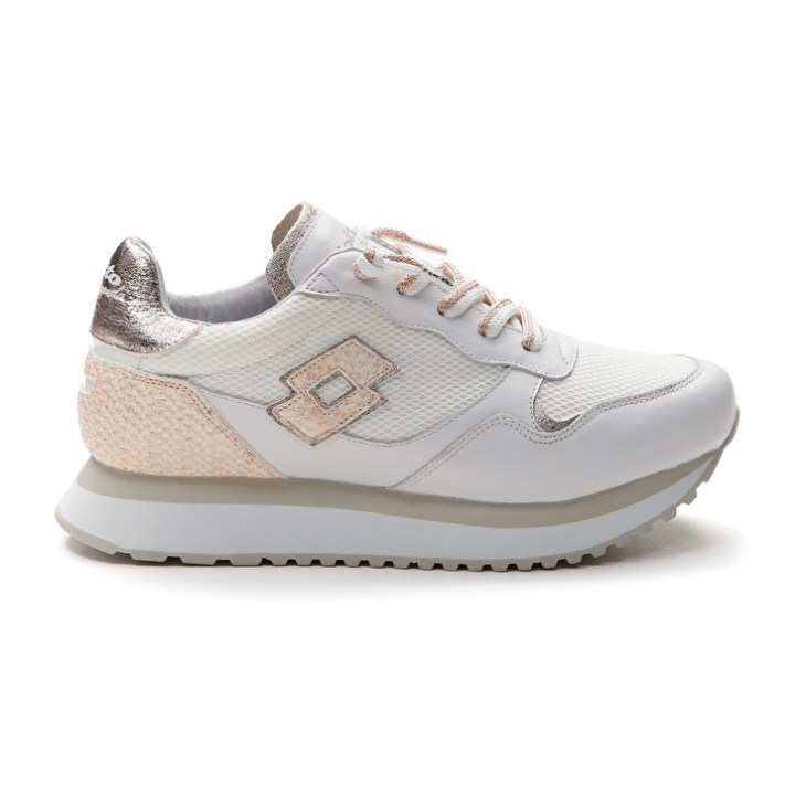 Zapatillas Lotto Tokyo Wedge II Fish W Mujer Blancas | LD076387L6