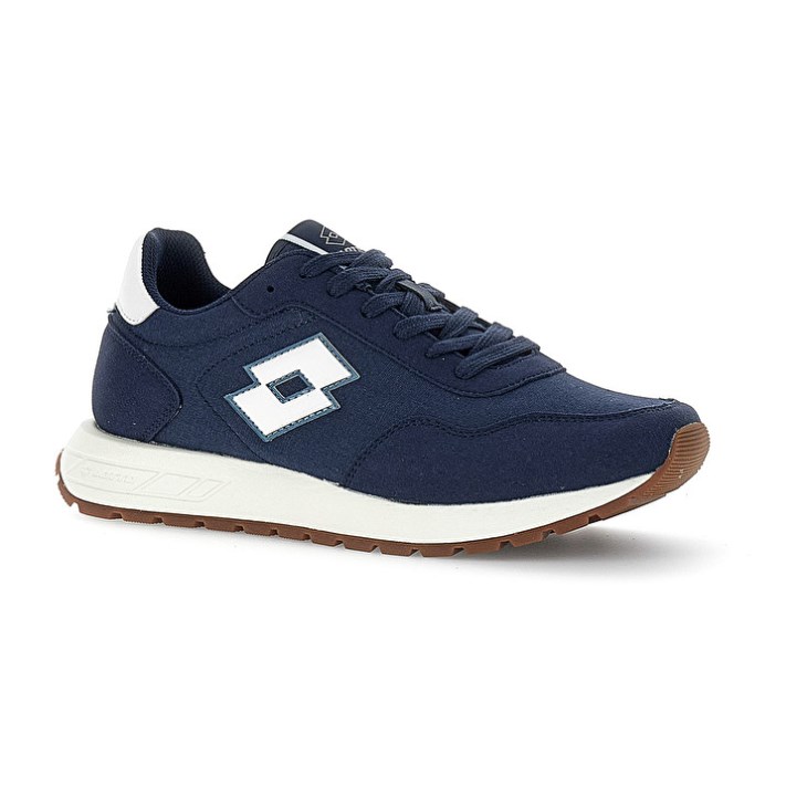 Zapatillas Lotto Trainer 2000 AMF CVS Hombre Azules Blancas | DZ600830K3
