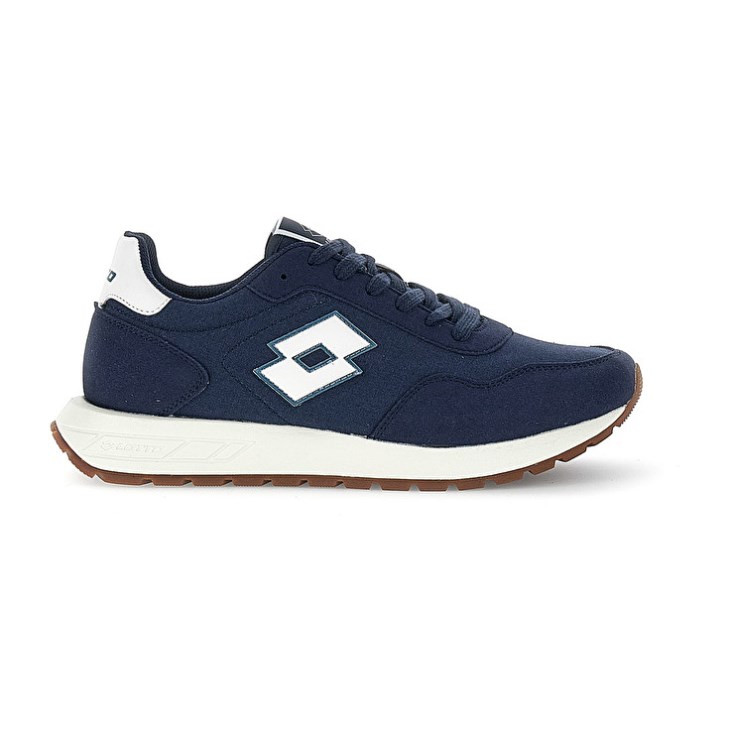 Zapatillas Lotto Trainer 2000 AMF CVS Hombre Azules Blancas | DZ600830K3