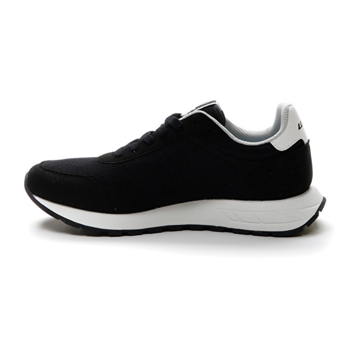 Zapatillas Lotto Trainer 2000 AMF Hombre Negras Blancas | CH079767J2
