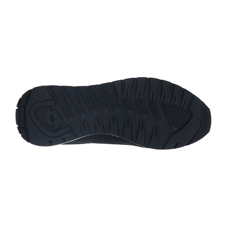 Zapatillas Lotto Trainer 2000 AMF Hombre Negras Blancas | CH079767J2