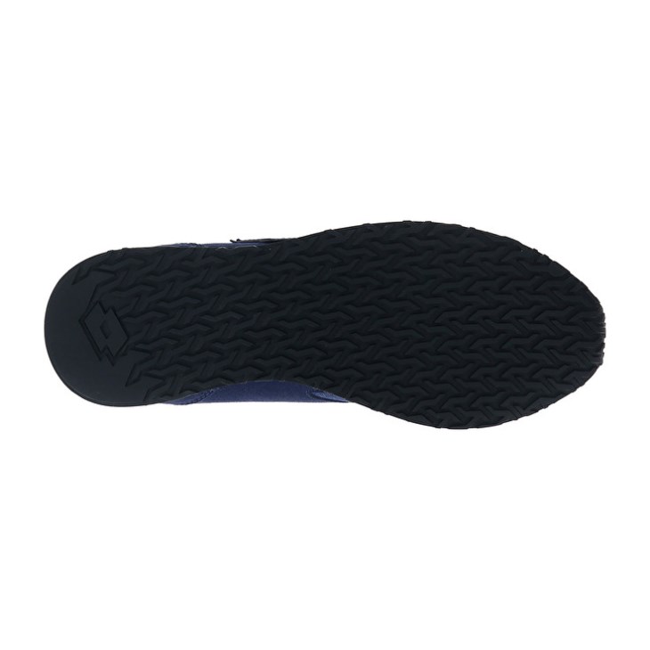 Zapatillas Lotto Trainer AMF XIX CVS Hombre Azules Negras | MU590459N9