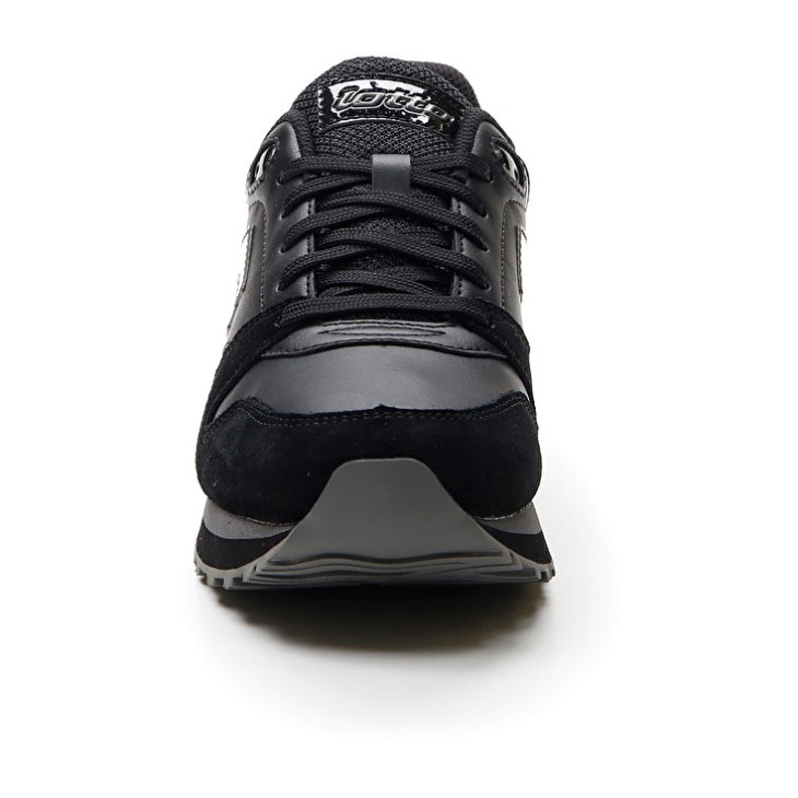 Zapatillas Lotto Trainer Wedge III W Mujer Negras | UL756905Q8