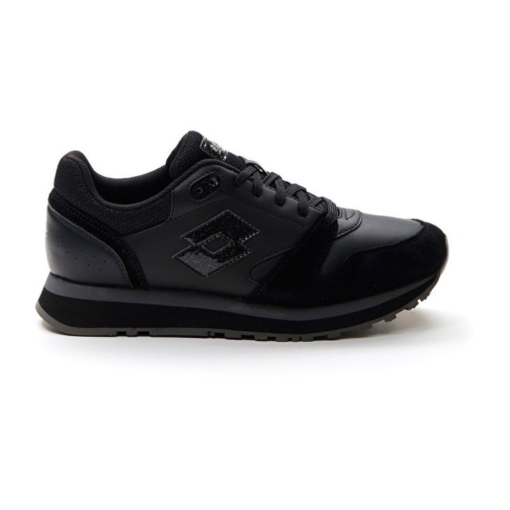 Zapatillas Lotto Trainer Wedge III W Mujer Negras | UL756905Q8
