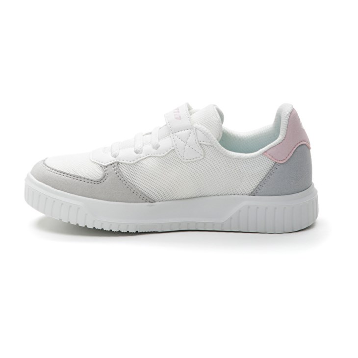 Zapatillas Lotto Venus 1 AMF CL S Niños Blancas Gris | EU140454A8