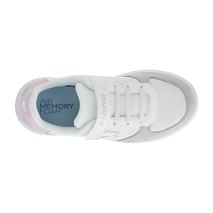 Zapatillas Lotto Venus 1 AMF CL S Niños Blancas Gris | EU140454A8