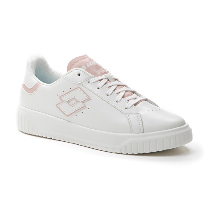 Zapatillas Lotto Venus AMF III Liquid W Mujer Blancas Coral Claro | XJ749214Y9