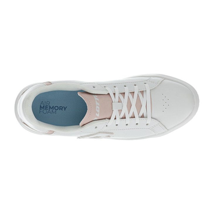 Zapatillas Lotto Venus AMF III Liquid W Mujer Blancas Coral Claro | XJ749214Y9
