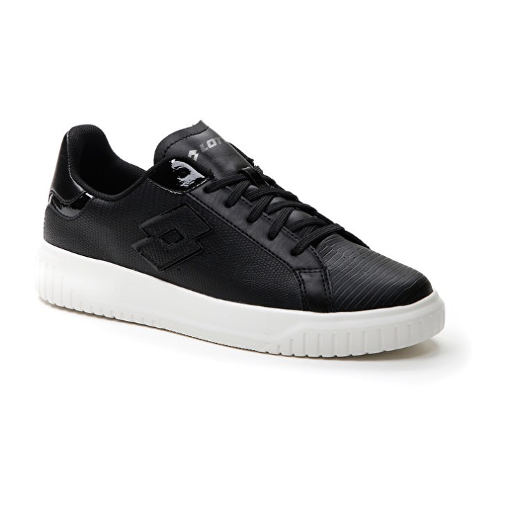 Zapatillas Lotto Venus AMF III Snake W Mujer Negras | TA644894Z5
