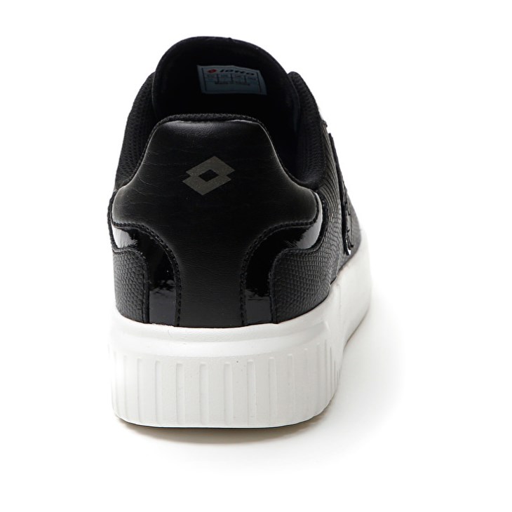 Zapatillas Lotto Venus AMF III Snake W Mujer Negras | TA644894Z5
