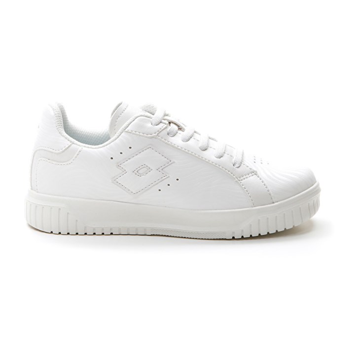 Zapatillas Lotto Venus AMF II Zebra CL Niños Blancas | UJ479777E8