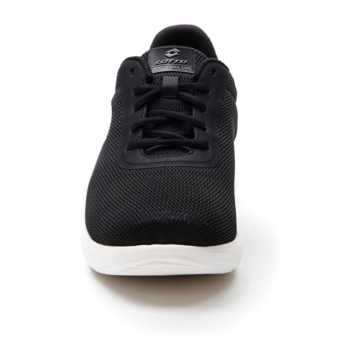 Zapatillas Lotto Verso AMF 1 Hombre Negras Blancas | AY253615P3