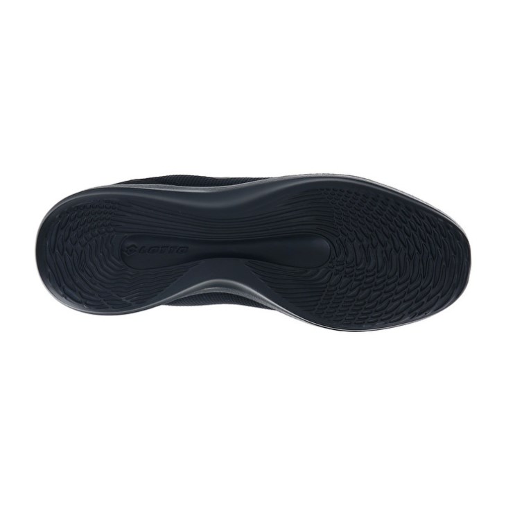 Zapatillas Lotto Verso AMF III MSH Hombre Negras | FD200200H5