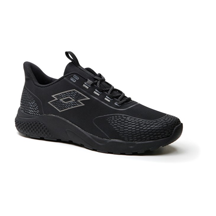 Zapatillas Running Lotto Kibra AMF II Hombre Negras | IC577847B3