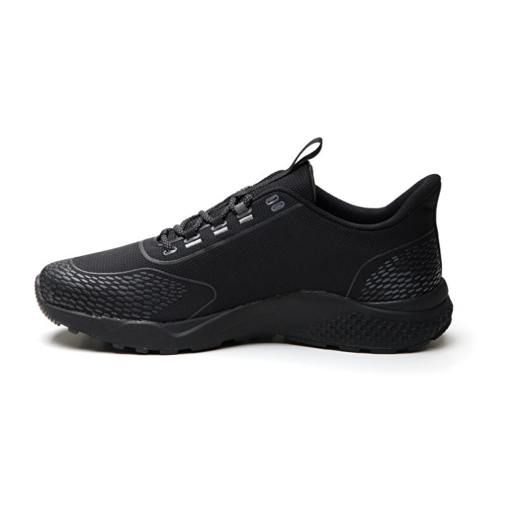Zapatillas Running Lotto Kibra AMF II Hombre Negras | IC577847B3