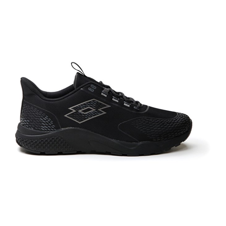 Zapatillas Running Lotto Kibra AMF II Hombre Negras | IC577847B3