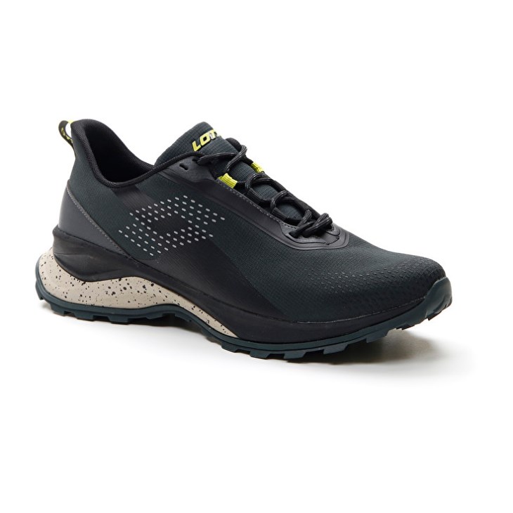 Zapatillas Running Lotto Moonrun 300 Hombre Verde Gris Negras | TJ576177N6