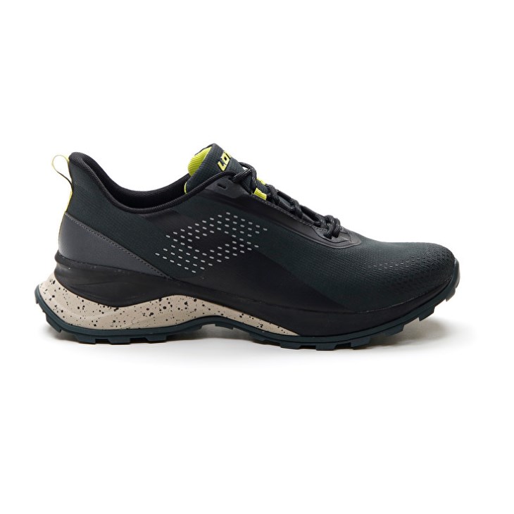 Zapatillas Running Lotto Moonrun 300 Hombre Verde Gris Negras | TJ576177N6