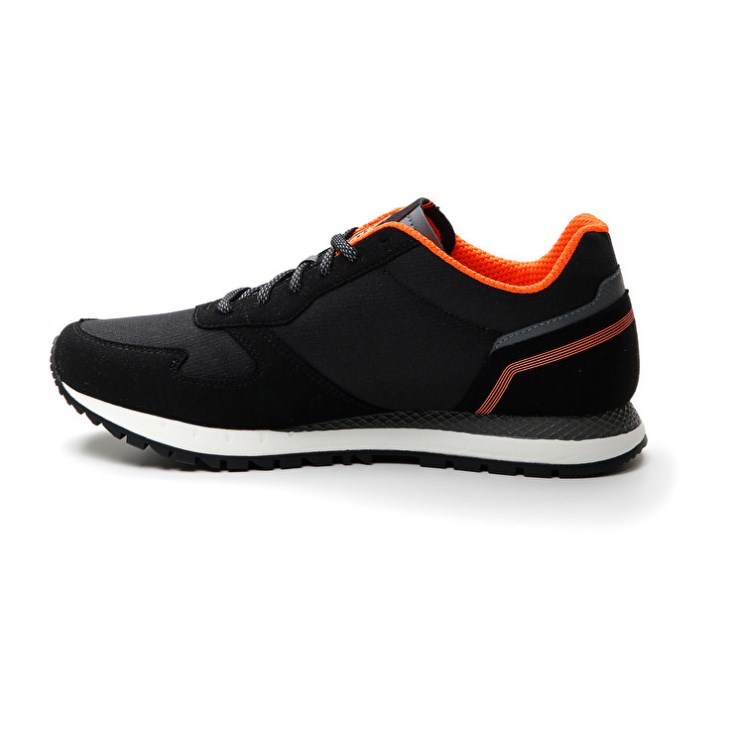 Zapatillas Running Lotto Runner '95 AMF Hombre Negras Gris | YR132693Y3