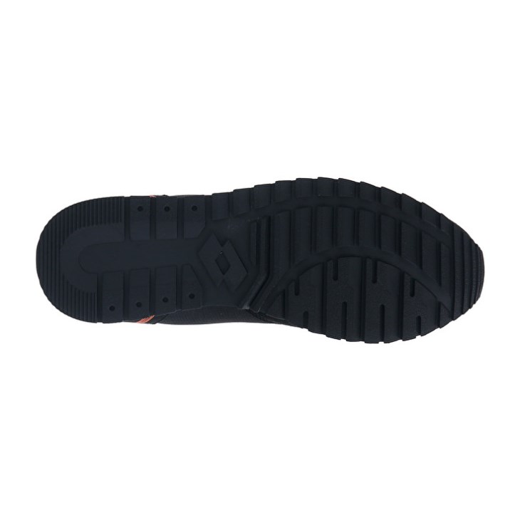 Zapatillas Running Lotto Runner '95 AMF Hombre Negras Gris | YR132693Y3