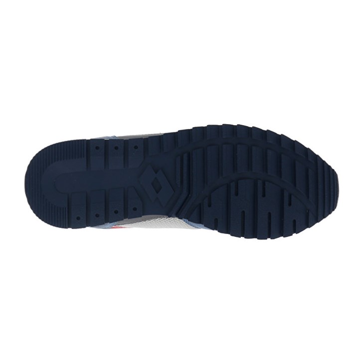 Zapatillas Running Lotto Runner Plus '95 AMF V Hombre Gris Azules Azules | DO271627B0