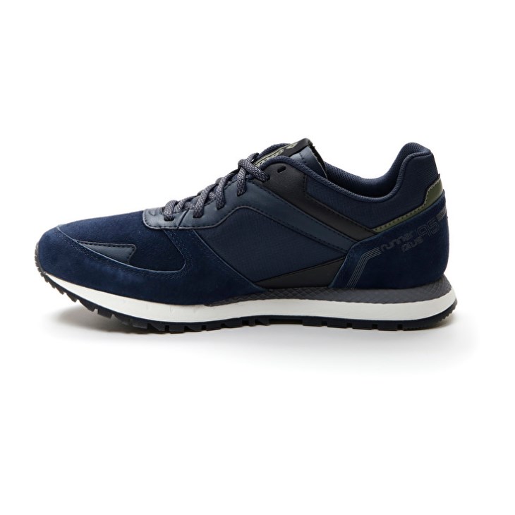 Zapatillas Running Lotto Runner Plus '95 IV SUE Hombre Azules Oscuro Negras | VC642034X8