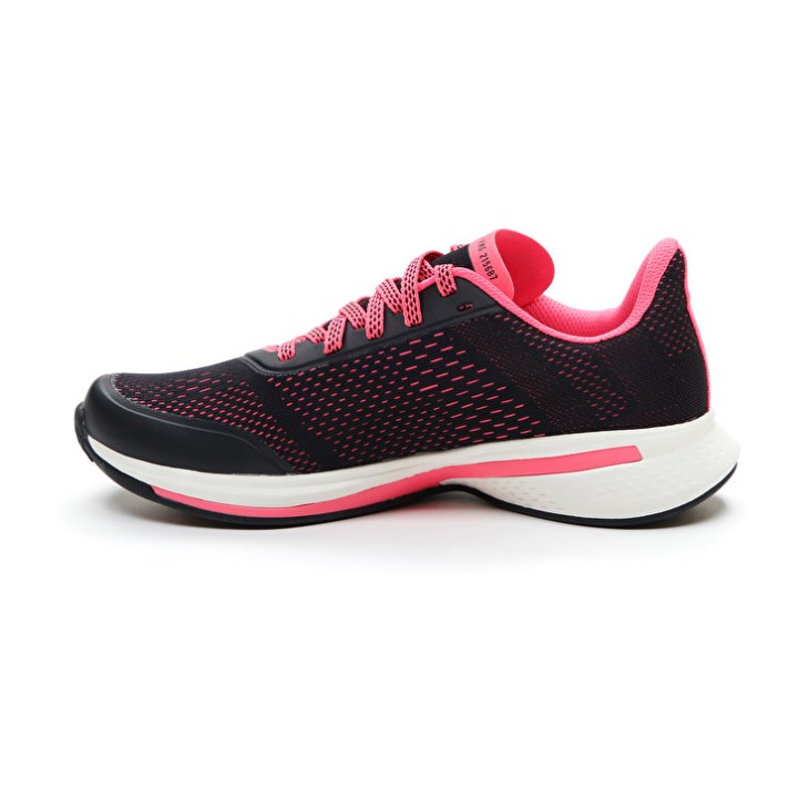 Zapatillas Running Lotto Speedevo 100 W Mujer Negras Coral | HR911291N7