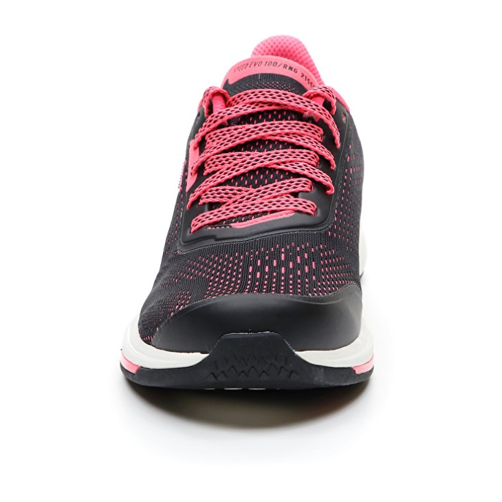 Zapatillas Running Lotto Speedevo 100 W Mujer Negras Coral | HR911291N7