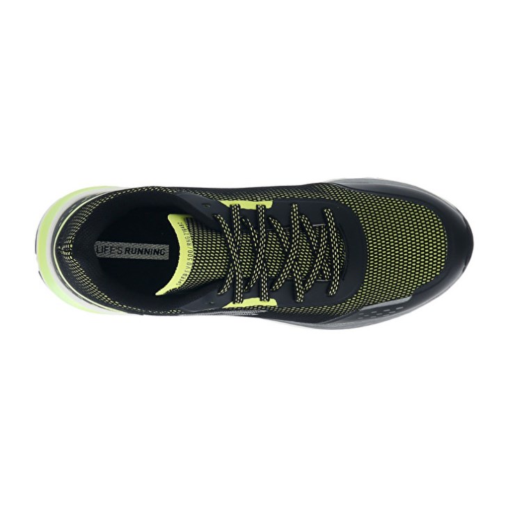Zapatillas Running Lotto Speedevo 500 II Hombre Negras Verde | JS914041G8