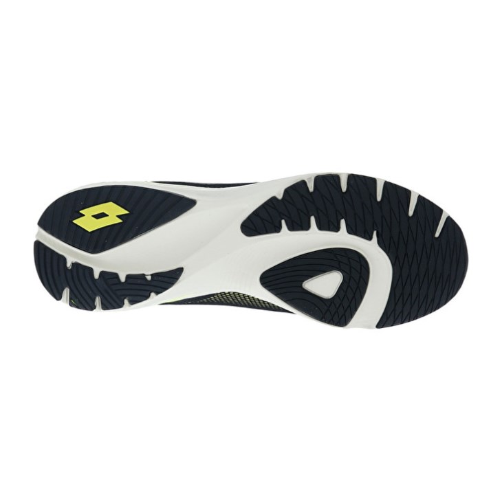 Zapatillas Running Lotto Speedevo 500 II Hombre Negras Verde | JS914041G8