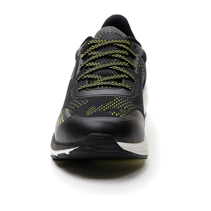 Zapatillas Running Lotto Speedevo 500 IV Hombre Negras Amarillo | IT978177W7