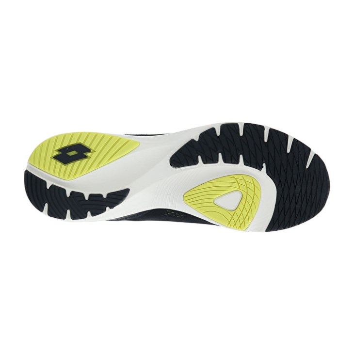 Zapatillas Running Lotto Speedevo 500 IV Hombre Negras Amarillo | IT978177W7