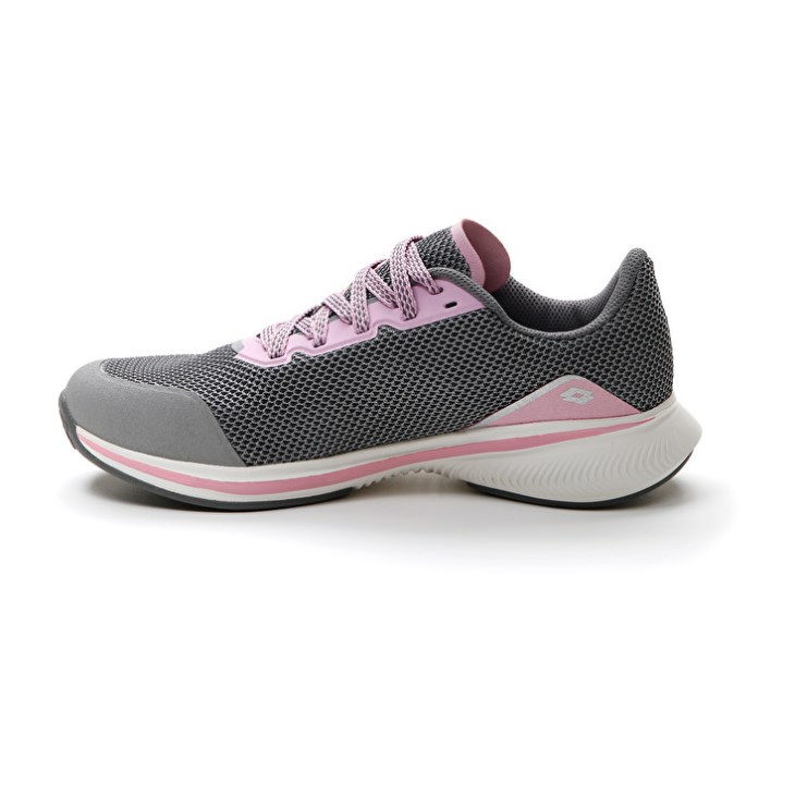 Zapatillas Running Lotto Speedevo 502 W Mujer Gris Rosas | UR793349V2