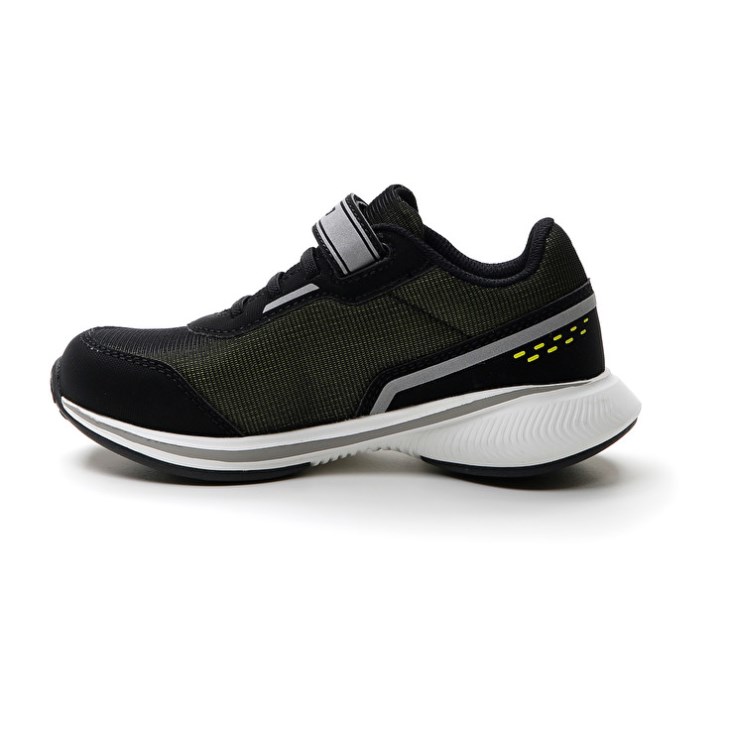 Zapatillas Running Lotto Speedevo 600 AMF II CL S Niños Negras Verde | KD396859X9