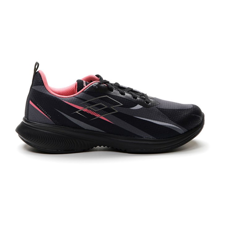 Zapatillas Running Lotto Speedevo 600 III W Mujer Negras Coral | BZ195799W1