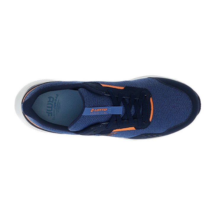 Zapatillas Running Lotto Speedevo 600 II Hombre Azules Naranjas | MO024692B7