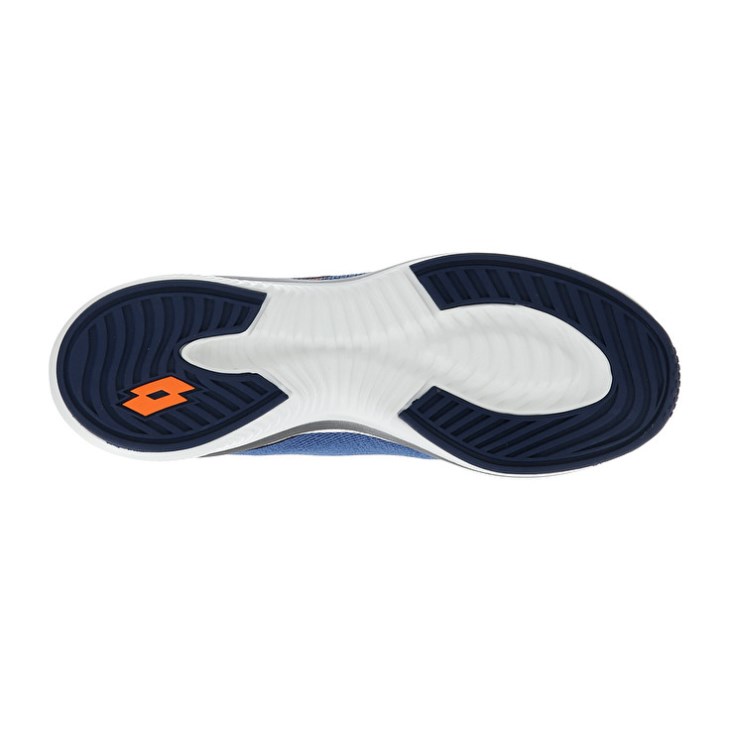Zapatillas Running Lotto Speedevo 600 II Hombre Azules Naranjas | MO024692B7