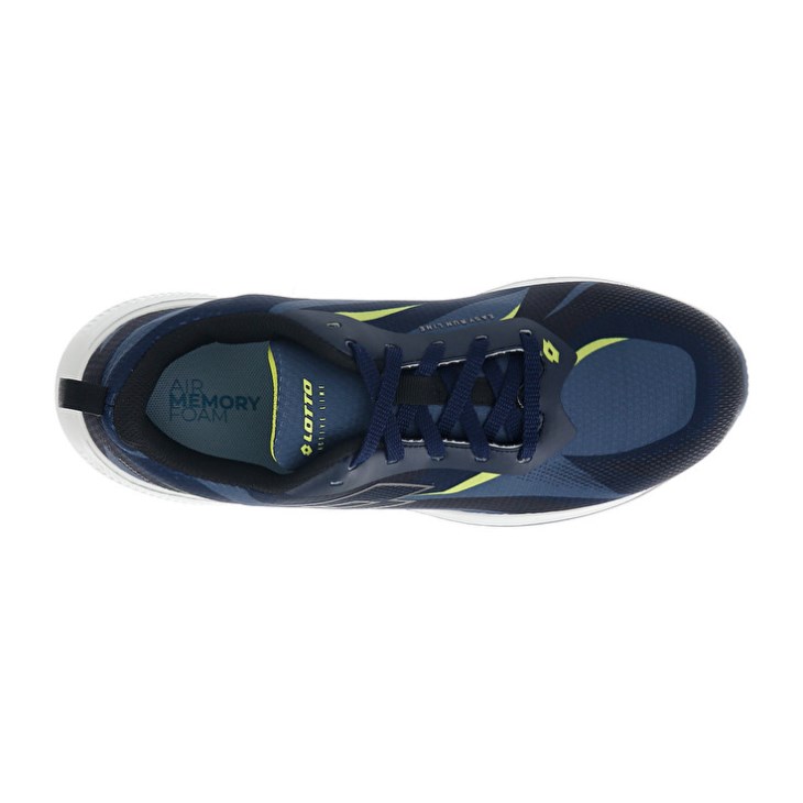 Zapatillas Running Lotto Speedevo 600 III Hombre Azul Marino Azules Amarillo | LD420862W3