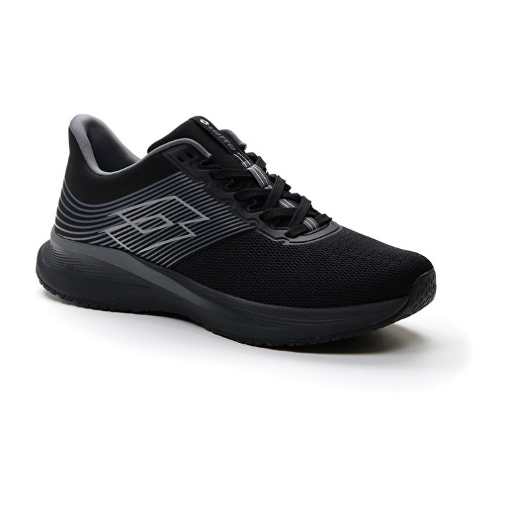 Zapatillas Running Lotto Speedevo 700 Hombre Negras | HZ635963N3