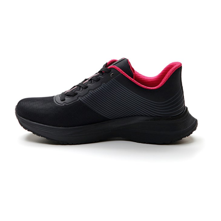 Zapatillas Running Lotto Speedevo 700 II W Mujer Negras Rosas | PD194849N7