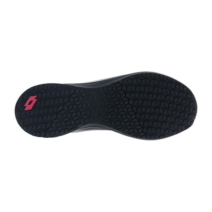 Zapatillas Running Lotto Speedevo 700 II W Mujer Negras Rosas | PD194849N7