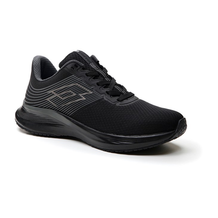 Zapatillas Running Lotto Speedevo 700 III Hombre Negras | EG718111A2