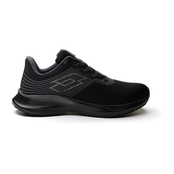 Zapatillas Running Lotto Speedevo 700 III Hombre Negras | EG718111A2